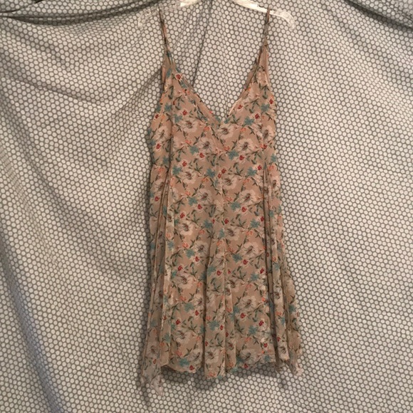 vintage flower pattern dress - Picture 1 of 2